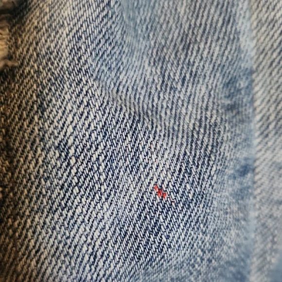 Distressed Ripped Blue Denim Women's Judy Blue Comfy Stretchy Shorts Size 2XL - Picture 5 of 7